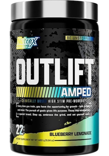 Outlift Amped 449.1 G 15.84 Oz 22 Servis.usa Vers.limon-yabanmersini