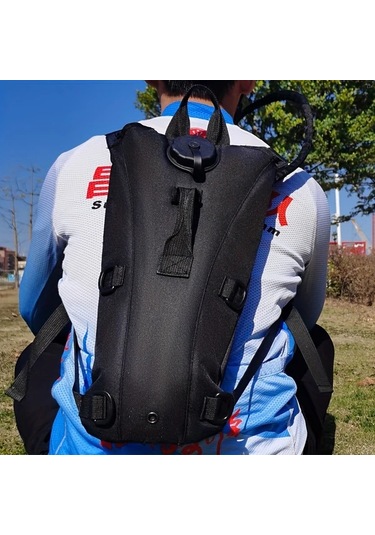 Dashanshop 1 Adet Yeşil 3l Büyük Kapasiteli Su Torbası Outdoor Spor Bisiklet Su Çantası Hediye Yeşil