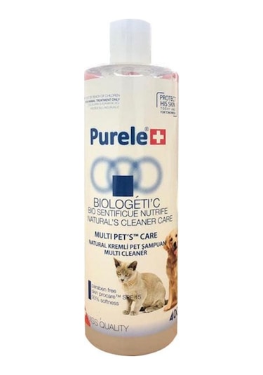 Purele Biologetic Kremli Köpek Şampuanı 400 ML