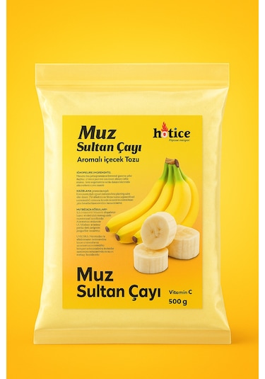 Hotıce Muz Aromalı 11 Baharatlı Sultan Çayı 500 G