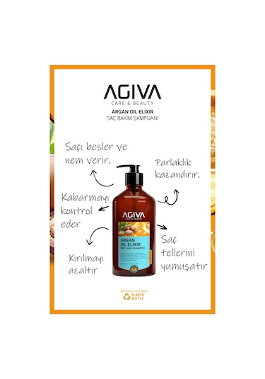 Argan Yağlı Şampuan-1000ml
