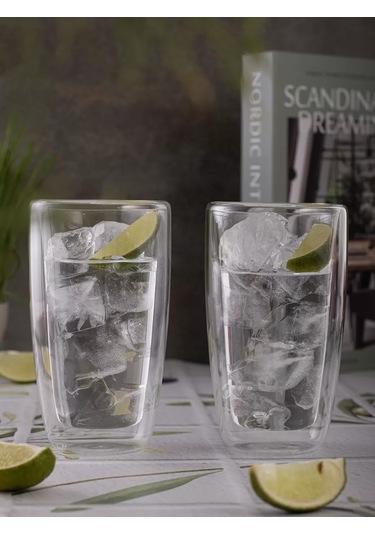 Aura Of Bohemia Meyve Suyu Ve Su İçin Cam Bardak Seti 2 Adet 300 Ml 155225348 Beyaz