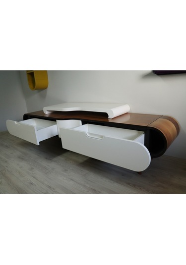 Anatolia Delüx Duvar Tv Ünitesi Ahşap Renkli Lake Tv Ünüte Model