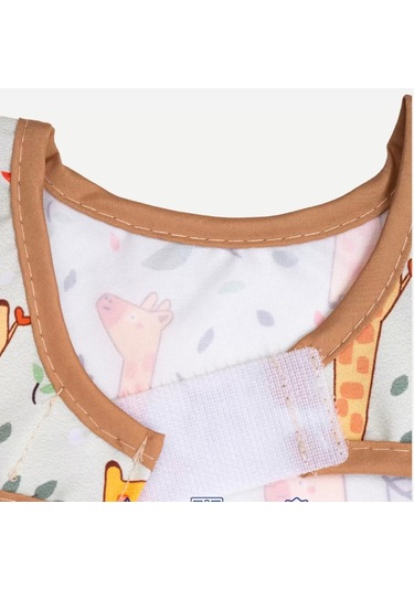 Candar Forest Kolsuz Sıvı Geçirmez Aktivite Ve Mama Önlüğü 6-24 Ay Standart Çok Renkli