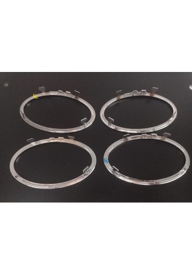 Focus Kalorifer Üfleyici Izgara Çerçevesi Takımı Krom Parlak 4 Ad N11.29