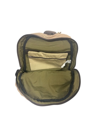 Kaliteli Renkli Vintage Disayn Günlük Sırt Gezi Okul Seyahat Çantası 31 Cm X 41 Cm Yeşil