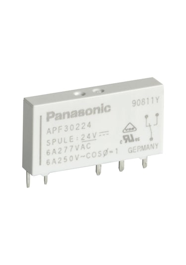 Apf30224 6A 1Co 24Vdc Slim Röle Panasonic