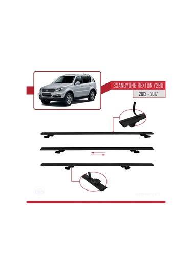 Ssangyong Rexton Y290 2012-2017 Arası İle Uyumlu Basıc Model Ar