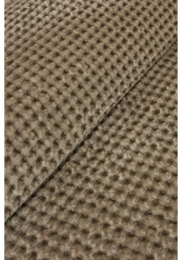 Karaca Home Mady %100 Cotton Waffle Çift Kişilik Tek Pike Taş Taş