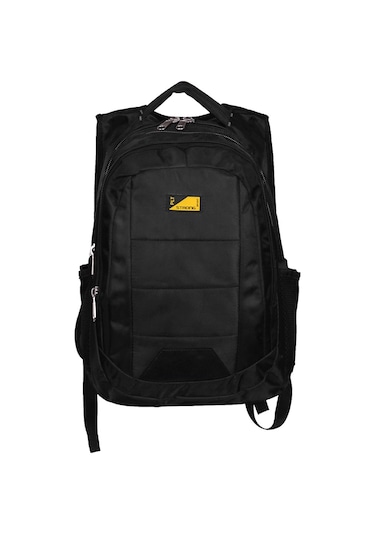 Unisex Çok Gözlü Ortopedik Sırt Destekli Günlük Sırt Çantası , Okul Sırt Çantası Siyah