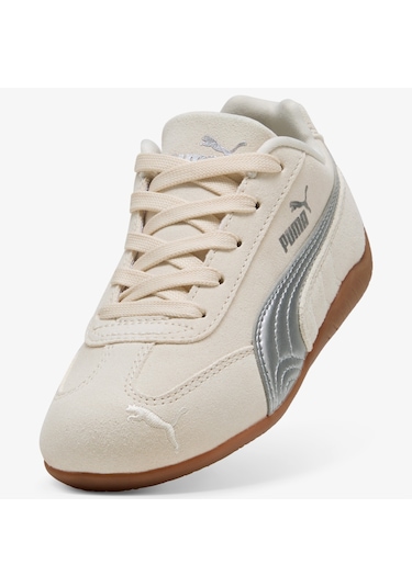 Puma Speedcat Metallic Çocuk Krem Spor Ayakkabı 404114 Krem