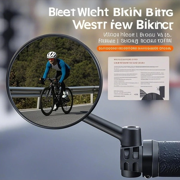 Fortunelane Bisiklet Katlanır Arka Ayna, Kolay Montaj Güvenlik Ekipmanı