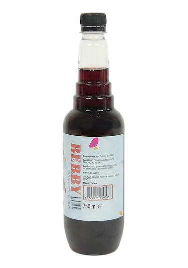 Bonfesta Berry Lime Aromalı Kahve ve Kokteyl Şurubu 750 ML