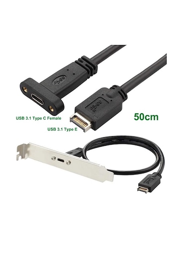 Usb Type E To Type C Type E To Type C Çevirici Dönüştürücü Kablo