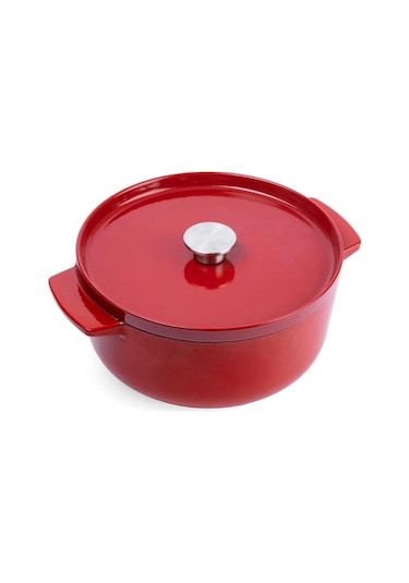 Kitchenaid Cc006060 Döküm Demir Tencere 26 Cm Emrpire Kırmızı