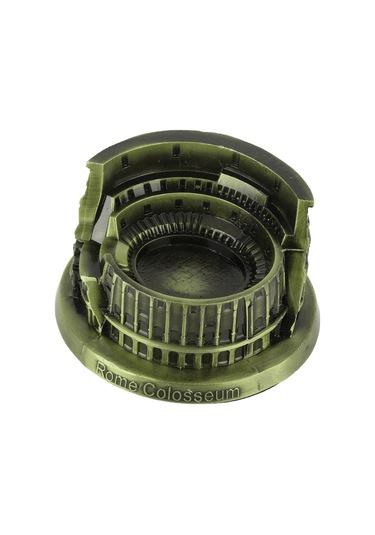 Kangvka Bronz Romen Koloseum Modeli - Demir Heykel Dekorasyon - Ev Mutfak Ofis Dekoru - Turizm Hatıra Hediyesi