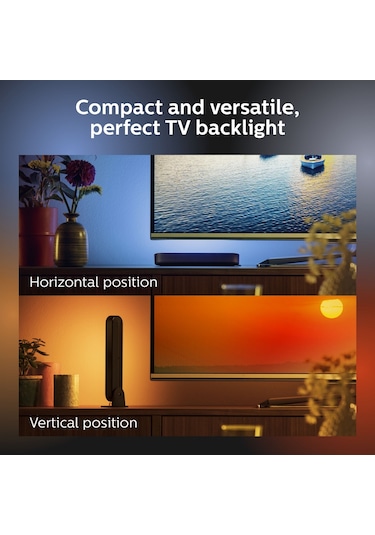 Philips Hue Play Genişletme Paketi - Siyah (Güç Adaptörü Dahil Değildir)