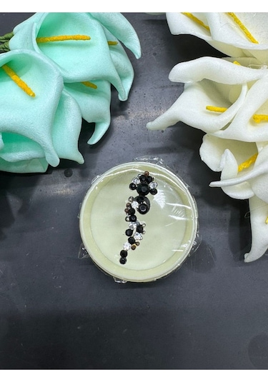 Yüz Taşı Face Gems Yapışkan Burun Parmak Hızma Model42 Siyah