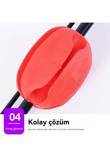 Didadodo Silikon Luya Kaymaz Çubuk Topu Koruyucu Kaplama Tutucu 3 Parça