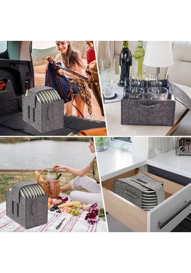 Tabak Ve Bardak Saklama, Kamp Mutfak Aksesuarları Düzenleyici, Mutfak İçin Tabak Ve Bardak Düzenleyici. Diğer