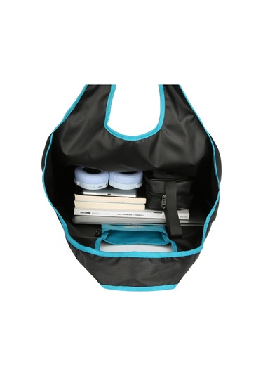 Vanaheimr Tote Omuz Çantası Su Geçirmez Katlanır Seyahat Çantası Mavi