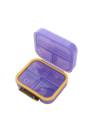 Maoyaya Renkli Kutusu Kutusu İzgaralar İlaç Hap Hap Ev Çok Çapraz Baskı Açık 4 Bm Çok Renkli