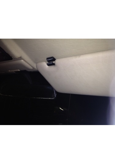 W126 Mercedes Güneşlik Tutucu Klipsleri - 3d Baskı Yedek Parça