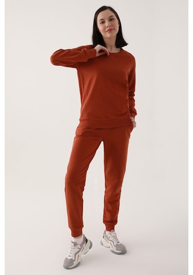 Arnetta Kadın Tarçın Rengi Eşofman Takımı Tarçın