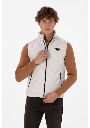 U.s. Polo Assn. Erkek Yelek Dokuma 50310304-vr256 İnci