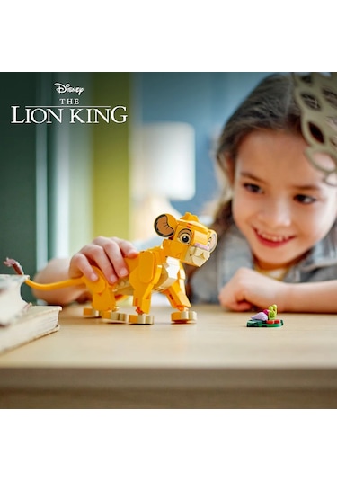 LEGO® Disney Yavru Aslan Kral Simba 43243 - 6+ Oyuncak Yapım Seti (222 Parça)