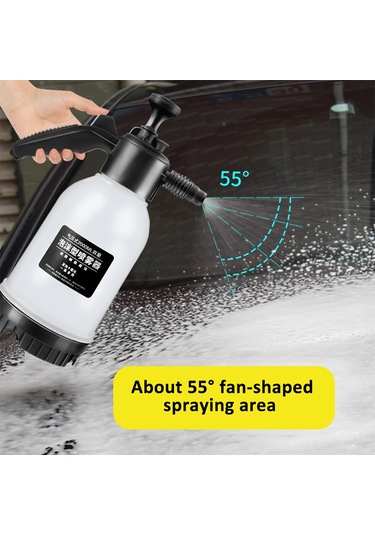 Konesam Bahçe Ve Ev Bitkileri İçin Çok Amaçlı 2000ml Spreyleme Seti - 2 Nozullu Bakır - Siyah