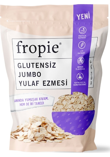 Fropie Glutensiz Jumbo Yulaf Ezmesi 3 x 300 G