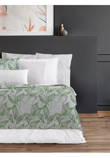 Loveme Yatak İçin Örtü 140x220 Çapraz Dokuma 194067425 Bej