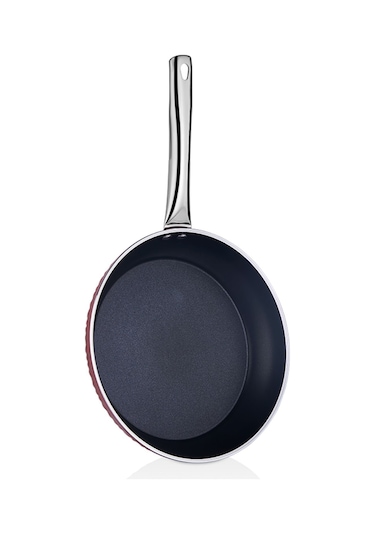 Markiz Alüminyum Granit 7 Parça Tencere Seti Kırmızı