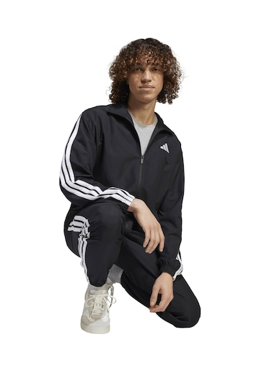 Jı8849-e Adidas M 3s Wv Tt Ts Erkek Eşofman Takımı Siyah Jı8849-e