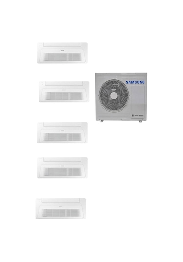 Samsung WindFree Multi AJ100TXJ5KH/EA 10 kW 1 Dış + 5 İç Ünite (9+9+9+9+18) Duvar Tipi Klima