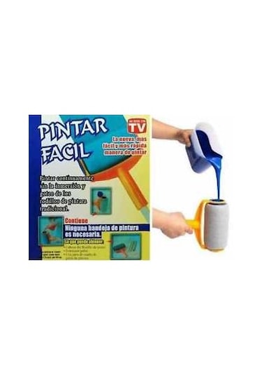 DamLatmayan Boya Rulosu Saplı Boyacı Rulo Fırça Seti Pintar Facil