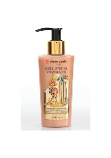 Pierre Cardin Body Illuminator With Golden Glitter-altın Işıltılı Vücut Aydınlatıcı-125ml