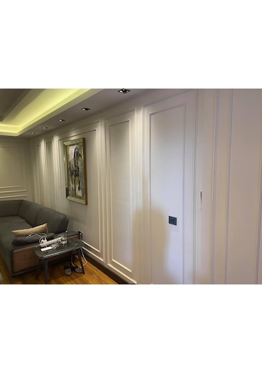 Decomanya Boyanabilir Duvar Çıtası 3 Cm Poliüretan Duvar Çıtası (490204479)