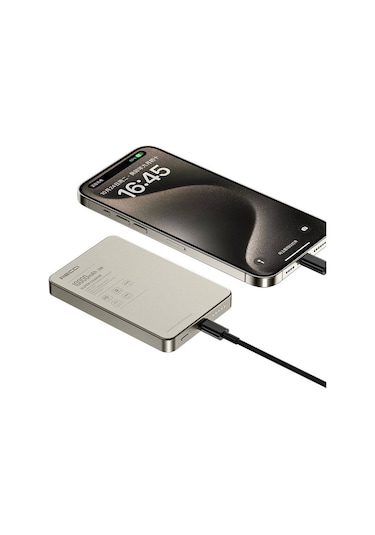 Recci RP26 PD 20 W 10000 mAh Ultra İnce Hızlı Şarj Özellikli Wireless Powerbank