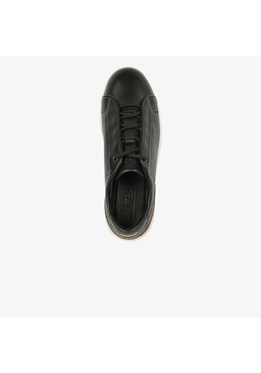 Greyder 17420 Erkek Siyah Hakiki Deri Sneaker Ayakkabı Siyah