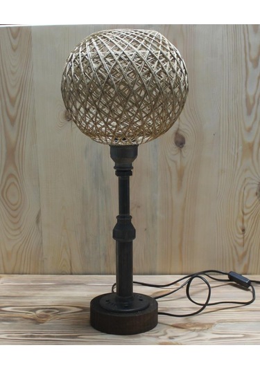 Otantik Çarşı Endüstriyel Su Borusu Abajur K04 Diğer