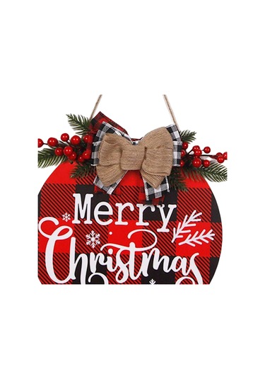 Suntek Halat Ile Noel Kapı Askı Pencere Partisi Yard Kırmızı