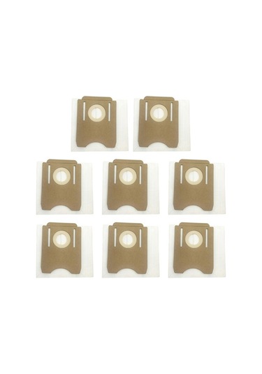 Unimarket Toz Torbası S8/s8+ Robot Süpürge Aksesuarları Yedek Taban Torbaları 10 Adet Süpürge Yedek Parçaları