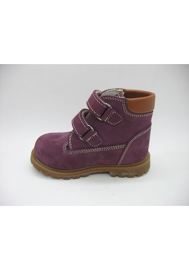 Toddler 00206 Deri Ortopedik Destekli Bot 21-25 Mor