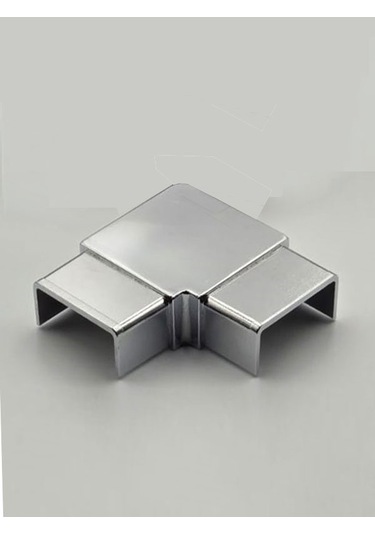 Plastik Köşe Takoz Aparatı Krom Krom