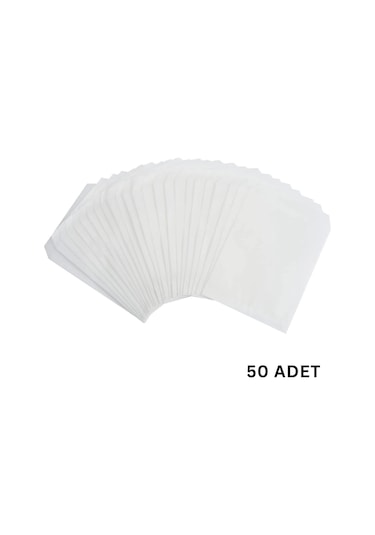 Kraft Körüklü Beyaz Yağlı Kese V Taban Butik Hediye Paketi