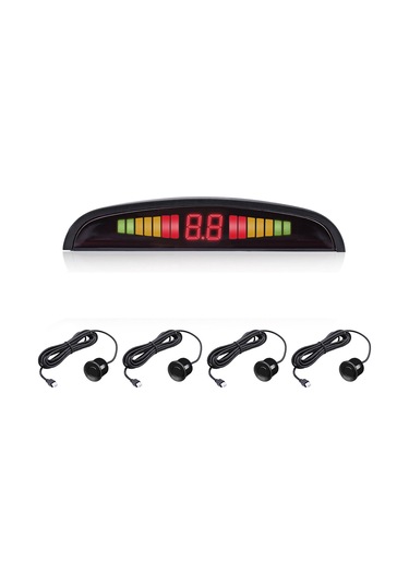 GPR AUTO PARTS TÜRKÇE KONUŞAN PARK SENSÖRÜ LED GÖSTERGELİ SİYAH