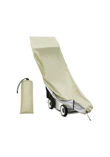 Ruicoo Su Geçirmez Çim Biçme Makinesi Kılıfı - 210d Gümüş Kaplamalı, Taşıma Çantalı Mavi