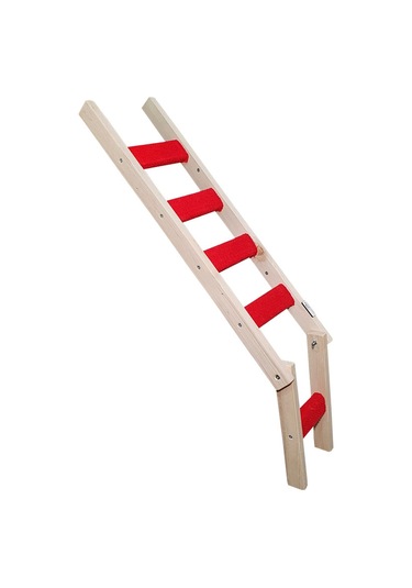 Doğal ahşap duvara veya yere kedi merdiveni Kedi tırmalaması 85cm